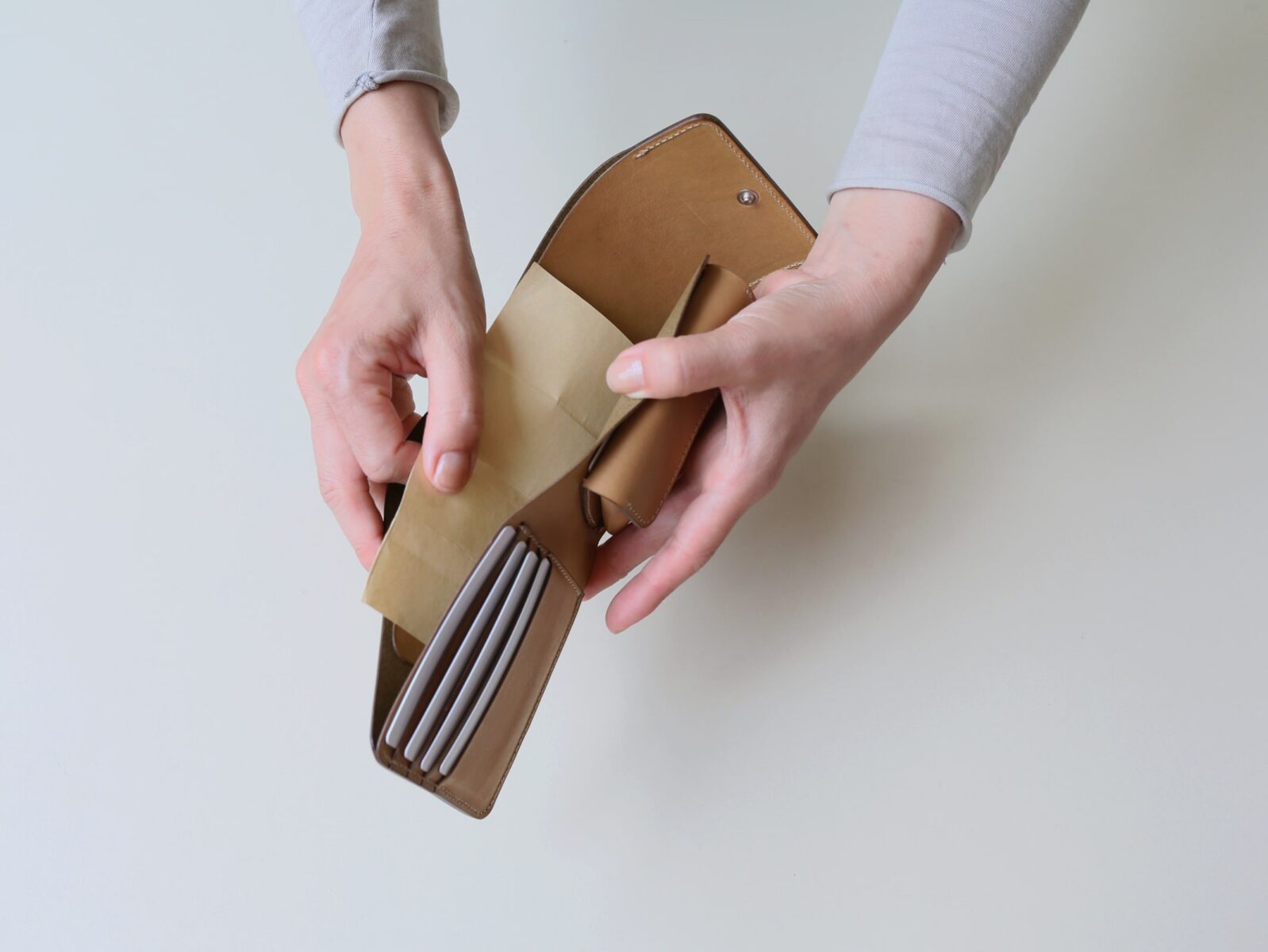 3つ折財布写真13