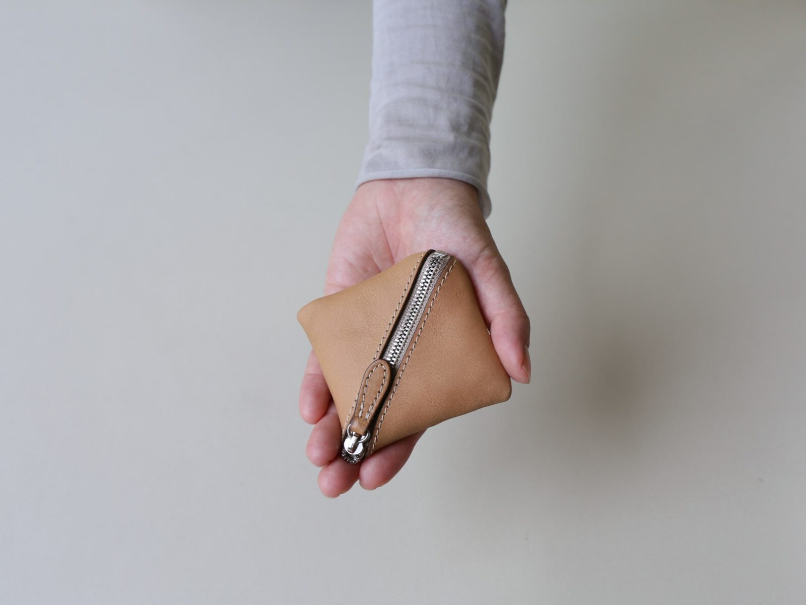 掌の小銭入れ写真6